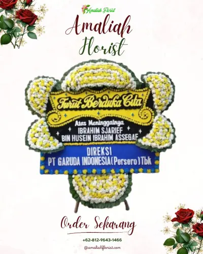 Papan Bunga Duka di Sekarwangi