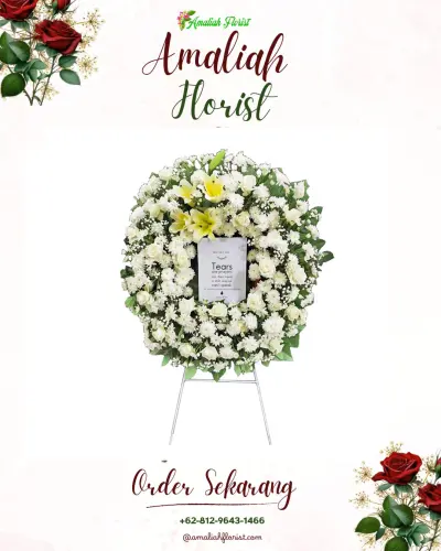 Krans Bunga Duka Cita di Sekarwangi